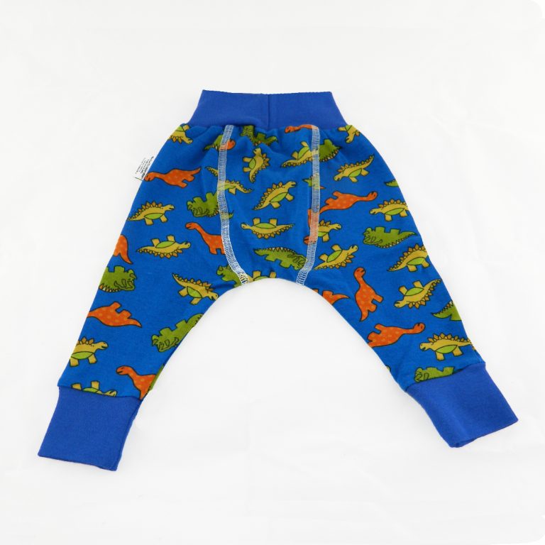 BLUE DINOSAUR Baby Trousers | Little Comfort™