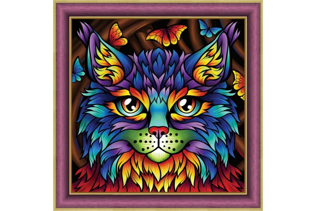 Rainbow Cat Diamond Painting Kit Little Comfort™